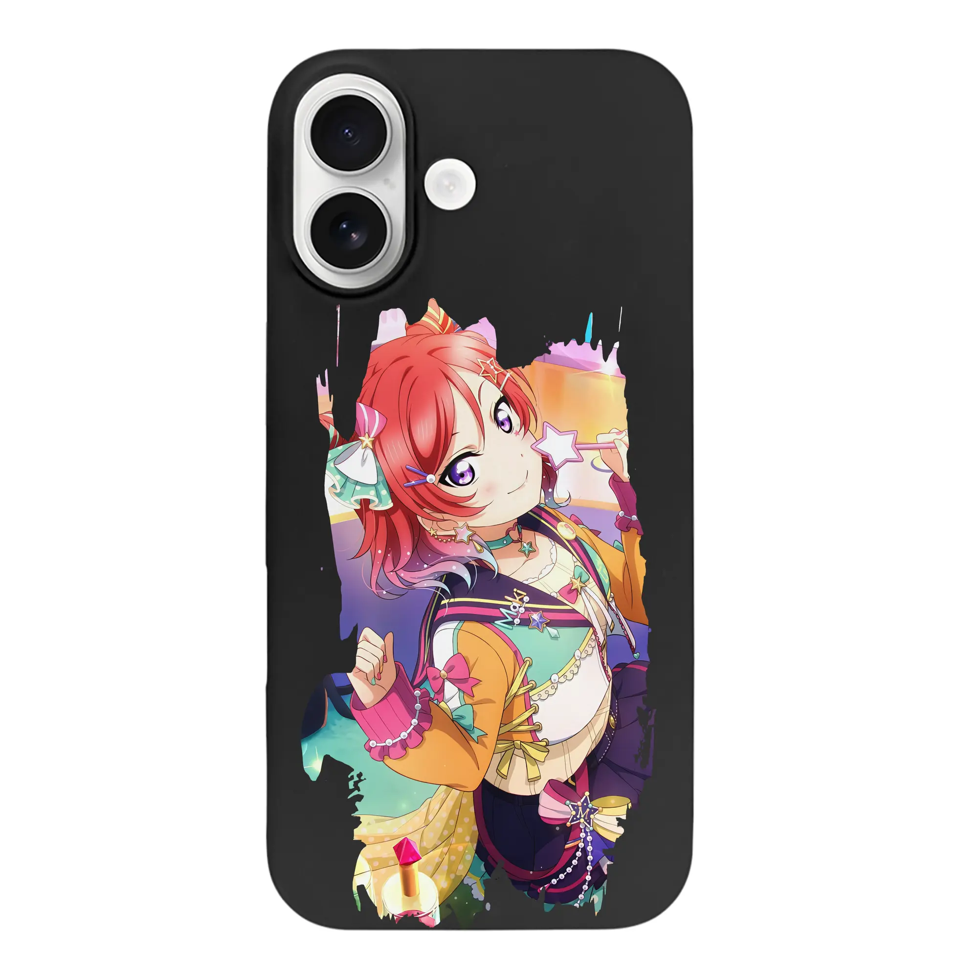 Love Live! グッズ,西木野真姫 - iPhone 17 シリーズ シリコンケース 薄型 耐衝撃 指紋防止 ソフトタッチカバー 精密フィット 傷防止 保護ケース iPhone 17/17 Air/17 Pro/17 Pro Max 対応